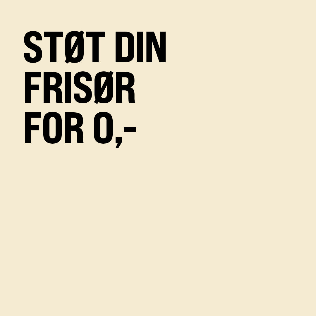 Unterstütze deinen Friseur für 0 €