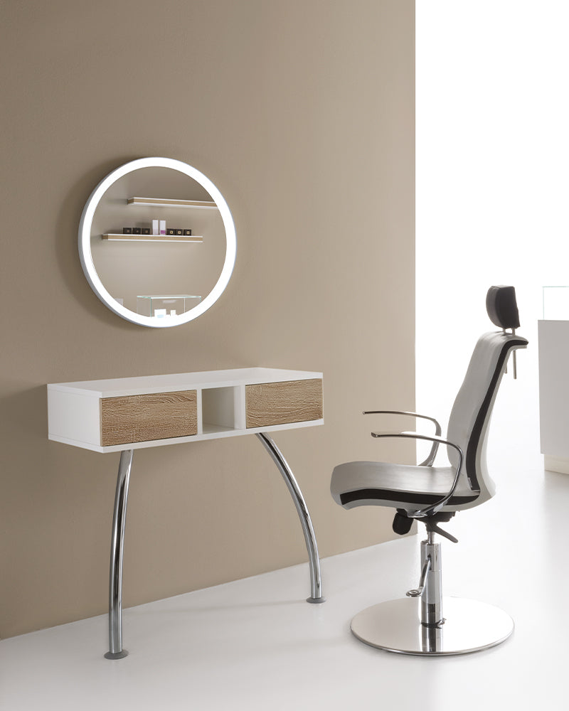 Make-up - Runder Beauty- und Friseurspegel - ø62cm