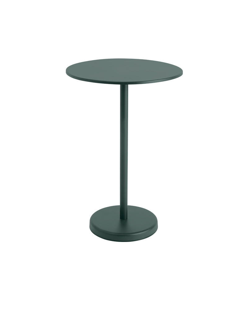 Linear - Dunkelgrüner Bartisch - Für 2-4 Personen
