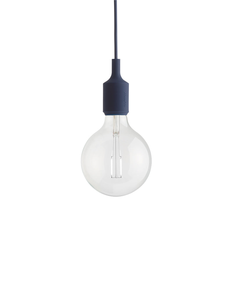 E27 LED - Dunkelblaue Deckenleuchte