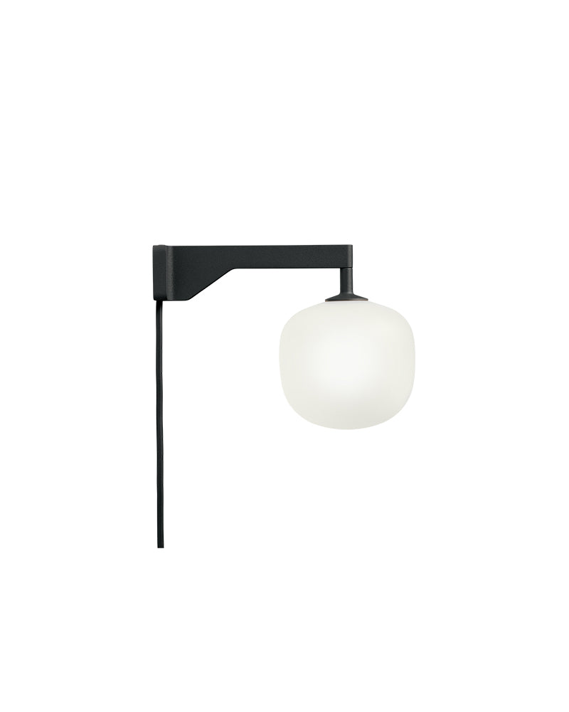 Rime - Schwarze Wandleuchte