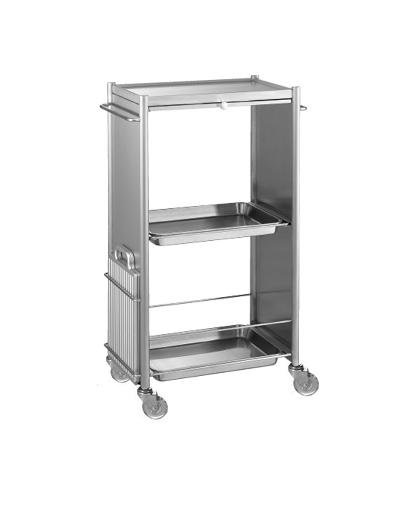 D-Galley - Aluminium bedienungswagen - Ohne Schublade