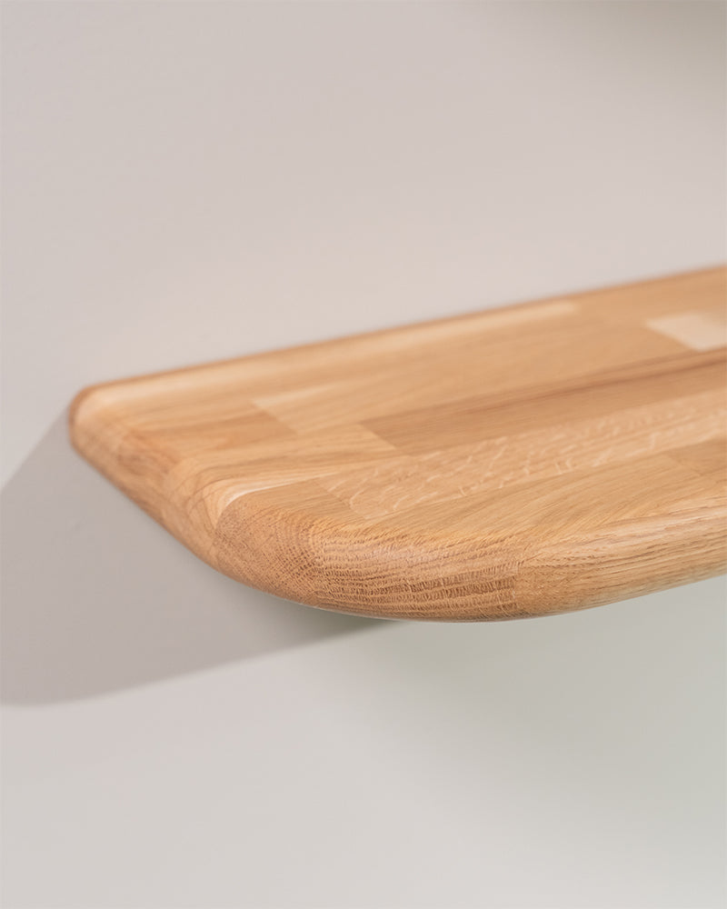 Linea Oak - 80 cm Regalbrett aus Eichenholz