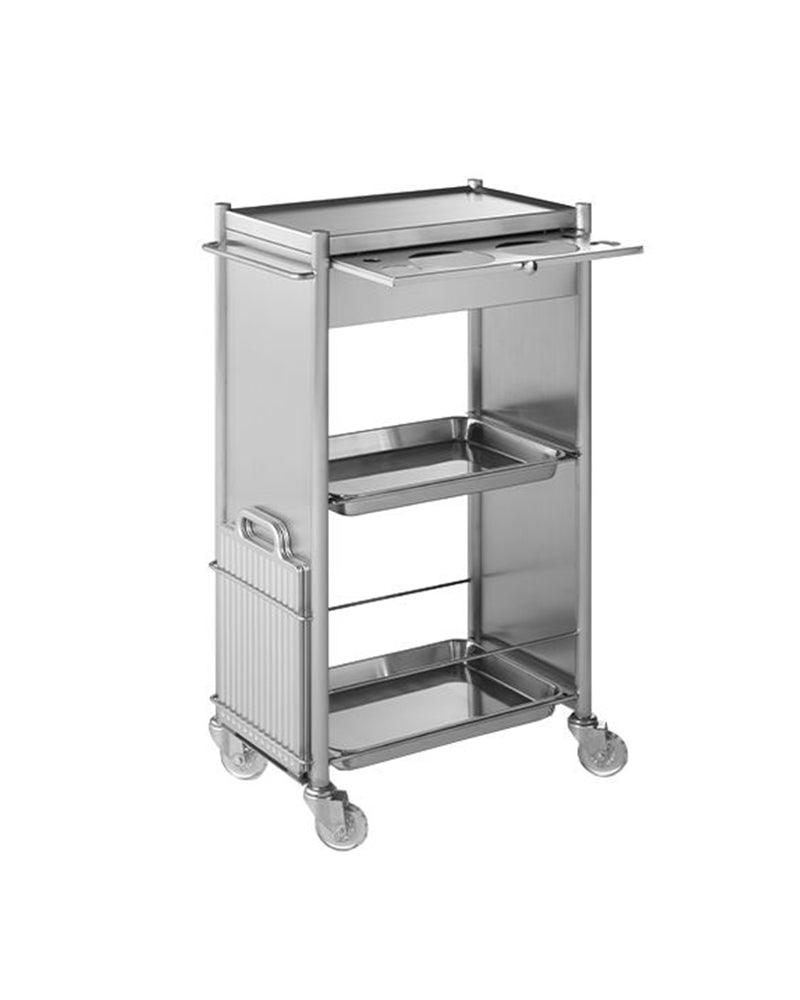 D-Galley - Aluminium bedienungswagen - Mit Schublade