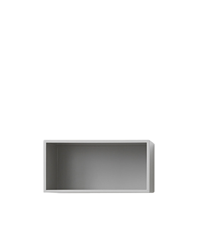 Mini Stacked - Graues Wandregal - Klein