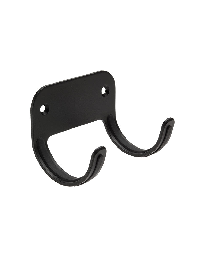 T-SHAPE - Schwarzer Metall fönhalter