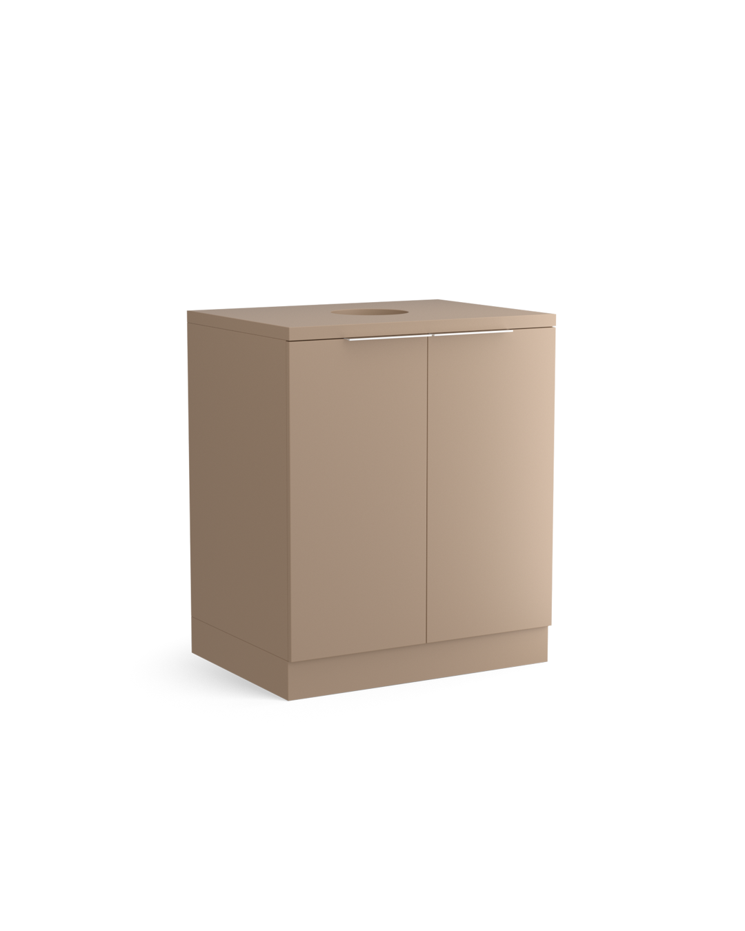 Colorbar Handtuchkorb - Waschschrank in Beige - Cappuccino
