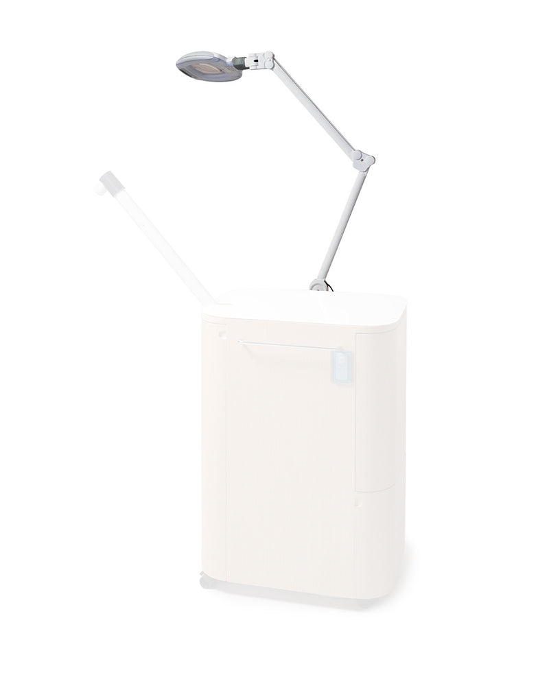 LED Lupenlampe mit Klemme