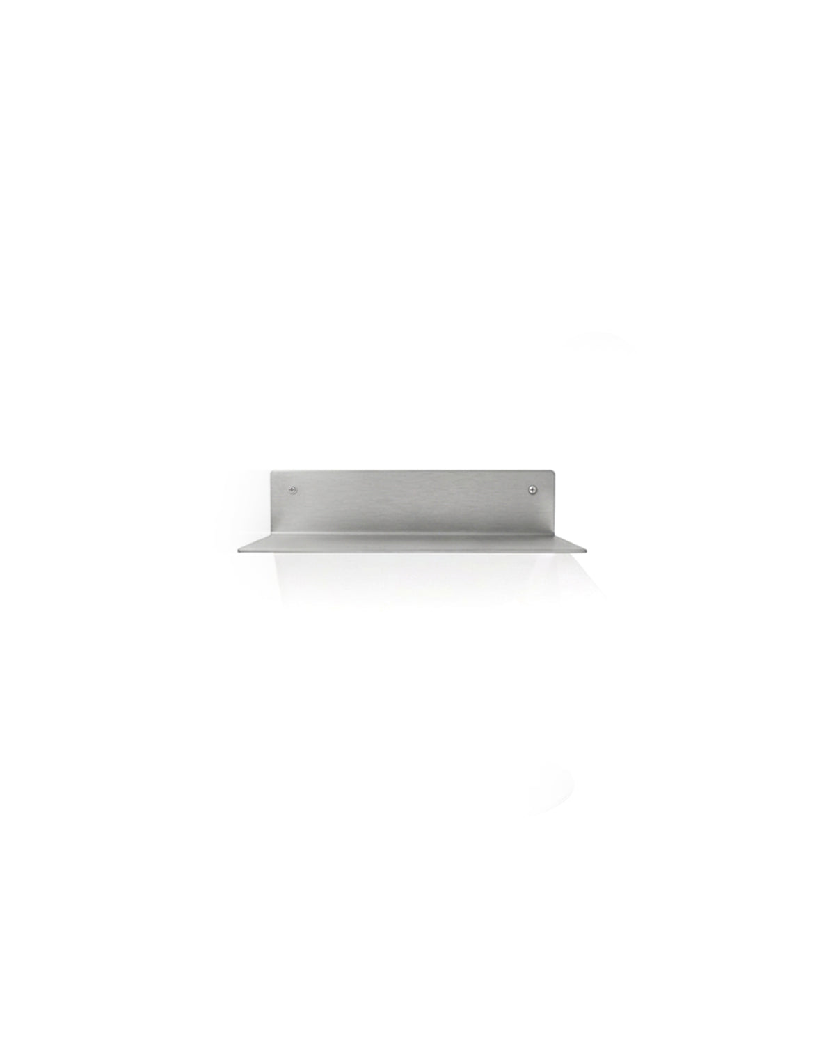 Slim Steel - 32 cm Regal aus gebürstetem Edelstahl