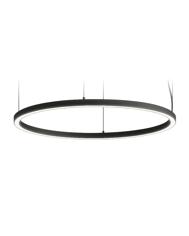 Sun Circle LED - Schwarzes rundes arbeitslicht - ø100cm