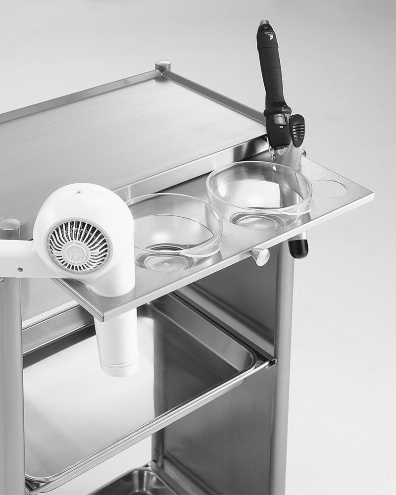 D-Galley - Aluminium bedienungswagen - Mit Schublade