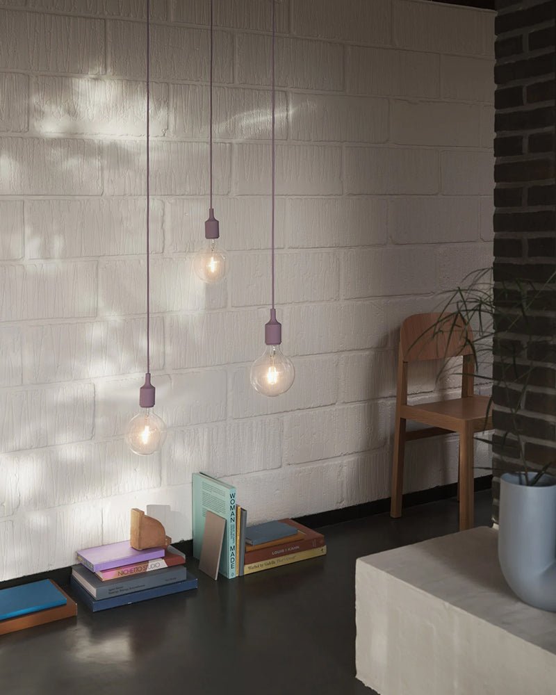 E27 LED - Dunkelblaue Deckenleuchte