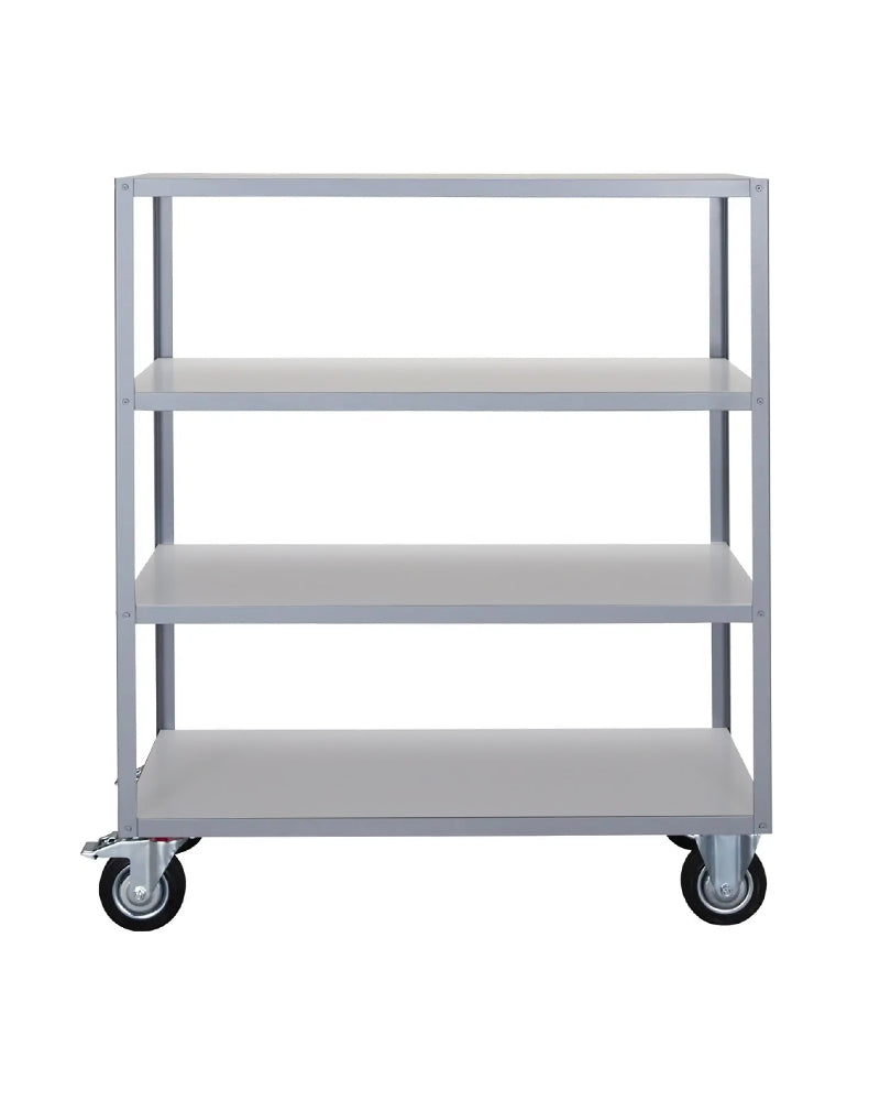 Rack Grau - Regal auf rollen - Hoch