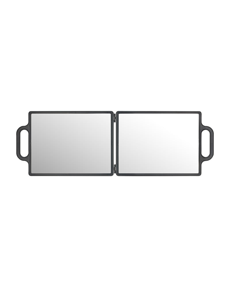 TWINS - Anthrazit Doppelspiegel mit Griff